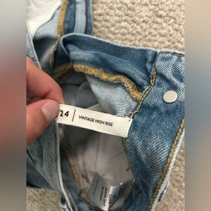 Pacsun vintage high rise jean shorts